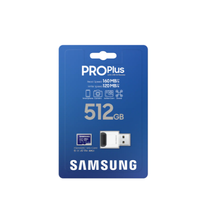 samsung/三星 microSD存儲卡 PRO Plus（USB適配器版）（2021）
