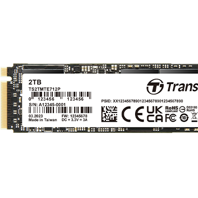transcend/創(chuàng)見(jiàn)PCIe M.2 SSDs MTE712P